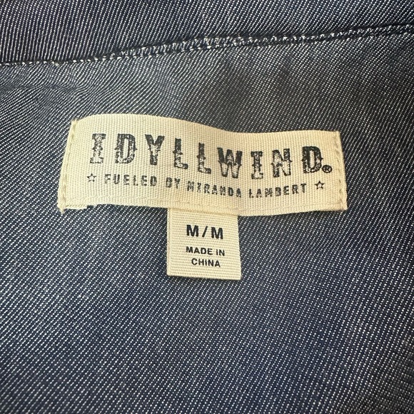 Idyllwind Fueled by Miranda Lambert Aztec Southwest Blanket Shirt Jacket XS/M - Picture 5 of 9